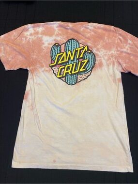 Santa Cruz Vintage Y2K Unisex Tie-Dye T-Shirt